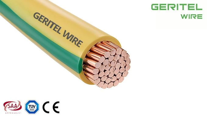 25mm2 green/yellow earth wire 25mm2 green/yellow earth wire